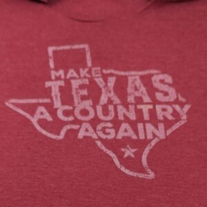 Make Texas A Country Again Red Tshirt XL